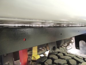 A Total of 49 Grade 8 Bolts Ready to Secure Habitat to Subframe