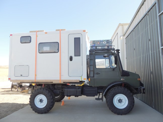 Habitat Sitting on Our Truck for the First Time!