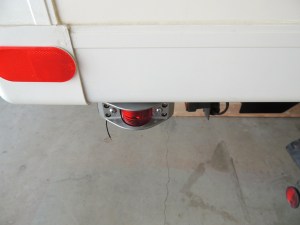 Bonded on Lower Rear Marker Lights