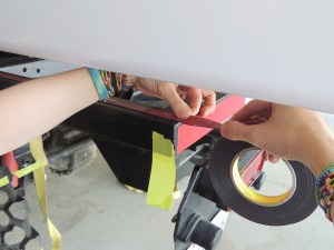 Bonding Habitat to Subframe with 3M VHB