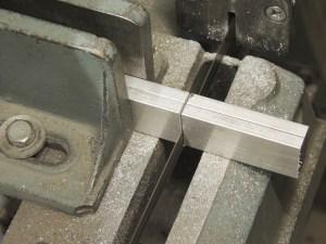 Fabricated Aluminum Roof Wire Hold Down Plates
