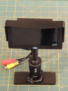Fabricated Backup Camera Mount