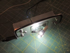 Installed LED Bulbs in Lower Aft Marker Lights