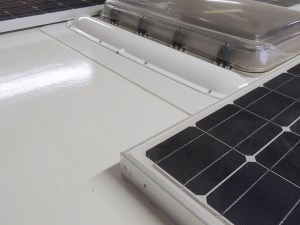 Installed Roof Hatch Spoiler