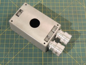 Milled Back of Electrical Junction Box