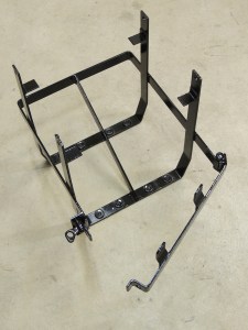 Prepped and Painted Passenger Side Jerry Can Mount