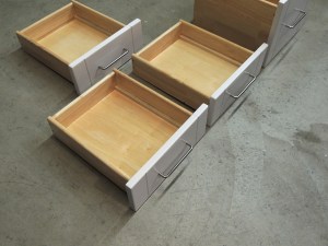 Bonded and Screwed on Kitchen Drawer Faces