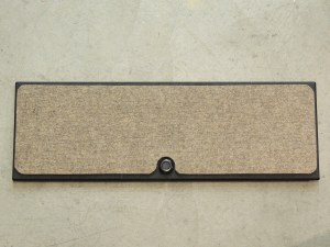 Bonded Felt to Engine Access Cover and Glove Box Door