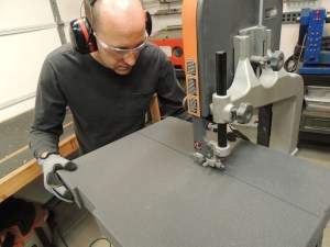 Bonded Foam Rubber for Passthrough Acoustic Plug