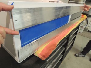 Bonded Mounting Plates to Back of Bedroom Ikea Cabinets