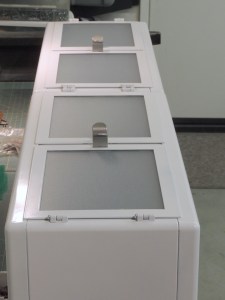 Bonded Mounting Plates to Back of Bedroom Ikea Cabinets