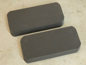Cut Foam Rubber to Fill Cab Floor Cavity