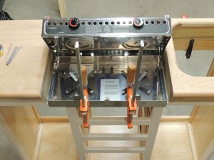 Drilled Mounting Holes and Test Mounted Alcohol Stove