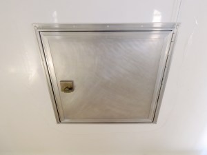 Finished Passthrough Door