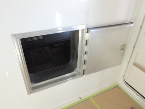 Finished Passthrough Door