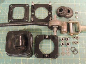 Machined New Bushings and Pin Assembly for Shift Linkage