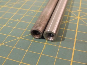 Machined New Bushings, Pins, and Rollers for Driver Side Suspension Seat