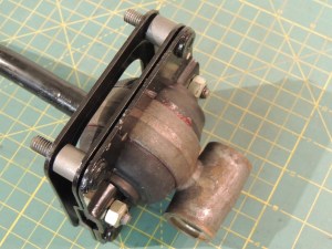 Reassembled Gear Shift Assembly