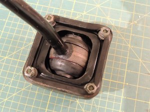 Reassembled Gear Shift Assembly