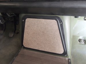Reinstalled Engine Access Cover