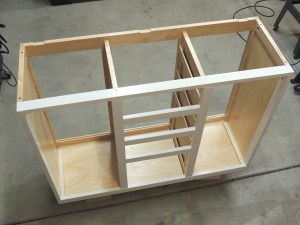 Started Building Lower Kitchen Cabinet