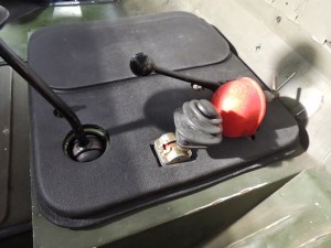 Test Fit Sound Deadening Floor Mat in Cab