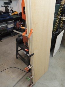 Bonded edge trim to bed walls