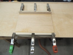 Bonded intermediate shelf for kitchen pantry