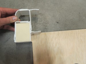 Clearanced bedroom walls for extrusions