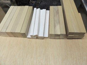 Cut all lumber for headboard cubby areas