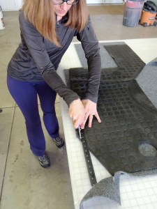 Cutting Carpet to Install