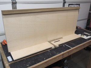 Laid out all headboard cubby areas