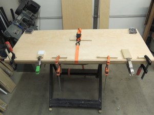 Started bonding headboard assembly