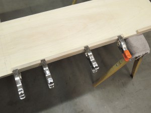 Added wall bonding flange to shower area divider