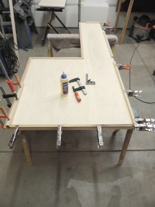 Added wall bonding flange to shower area divider