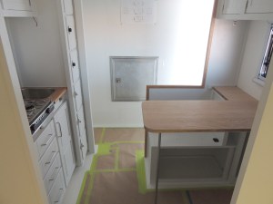 Fit checked new table in habitat