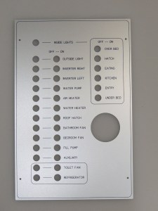 Received switch breaker panel