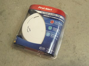Ordered and received CO-smoke detector
