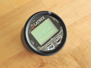 Received GPS backup speedometer