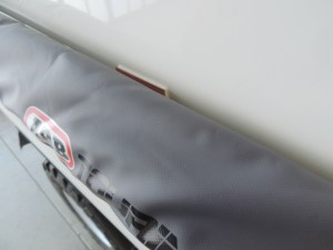 Sealed, bolted, and installed ARB awning