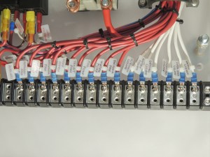 Installed distribution panel