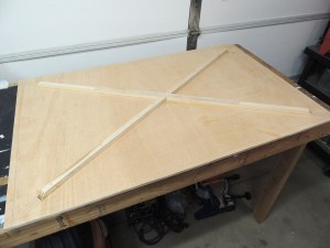 Bonded battons to underside of bed deck