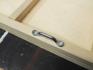 Fabricated lithium battery tray