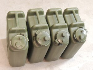 Received additional water jerry cans