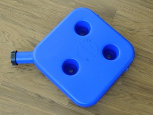 Received auxiliary diesel tank