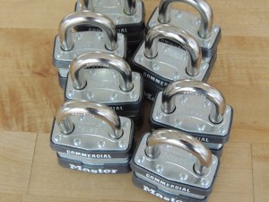 Received padlocks
