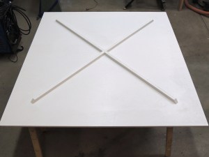 Started painting bed decks