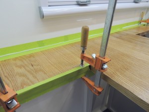 Bonded in dinette table