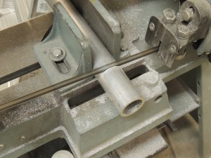 Cut table leg to length