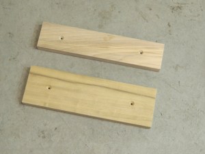 Fabricated stand offs for water pump mount